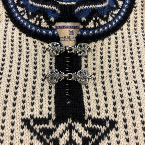 Vintage Dale Of Norway Sweater Pullover 100% Wool Knit Sz XL Unisex Dale Classic - Picture 7 of 13